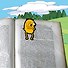 Adventure time Закладка фигурная Джейк - 1