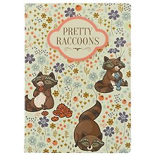 Блокнот «Pretty Raccoons»,