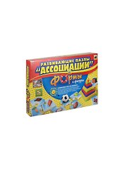 Пазлы развивающие Ассоциации-8 Формы и фигуры (06525) (3-6 лет) (коробка)