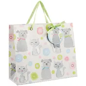 Пакет А4 26*31*12 "Friends" дет., бум.мат.ламинат