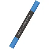 Маркер художественный "Сонет" кобальт синий, двухсторон., тонк. и широк.долото, Сонет