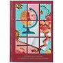 Записная книжка учителя А5 96л "Яркий коллаж" офсет 7БЦ гл.лам, тисн.фольгой