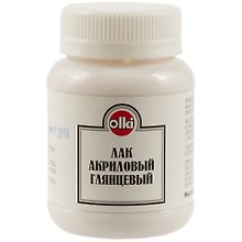Акриловый глянцевый лак Olki, 100 мл