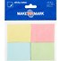 Набор блоков для записей «Make your mark», пастельные,  4 по 100 листов, 5 х 3.8 см - 0