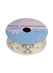 Тесьма с рисунком, 25 мм х 3 м, Рукоделие
