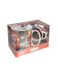 GiftLand Набор: Кружка+Поднос+Подставка п/кружку "London" M07066/3 L1