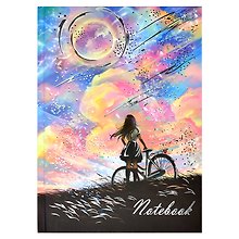 Книга для записей А5 80л кл. "РОЗОВЫЕ МЕЧТЫ" тв.переплёт, полноцв.печать, выб.перлам.лак, тиснение фольгой, мат.ламинация