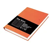 Ежедневник, Эксмо, А6+ (118*168) 136л. н/датир. New Wave. Оранжевый интегральная обл, к/з