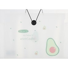 Папка на резинке «Avocado» А4, 8 отделений, в ассортименте