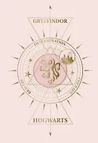 Гриффиндор. Блокнот (А5, 32 л., прошитый цветными нитками, тиснение фольгой)