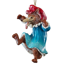 Новогоднее подвесное украшение ErichKrause Decor Будни Волка (пластик) (11см) (43909)