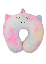 Подушка на шею «Единорог», (30х30 см), (градиент)