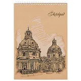 Скетчбук «Городская архитектура», 40 листов, А4