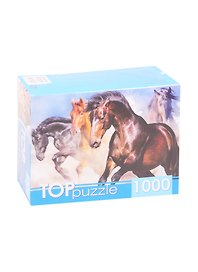 Пазл «Табун скакунов» 1000 элементов, TOP Puzzle