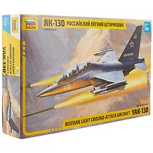Сборная модель ЗВЕЗДА Российский легкий штурмовик Як-130 1/48