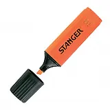 Текстовыделитель Stanger, Paper&Fax, оранжевый 1-4 мм
