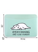 Картхолдер горизонтальный «Overthinking and also hungry» - 1