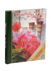 Фотоальбом Магнитный 10 листов Пионы  (24х29)