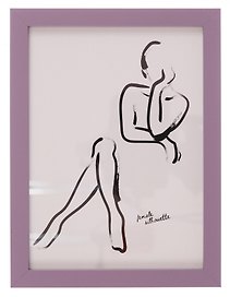 Фоторамка 13*18 "Силуэт" фиолетовое дерево