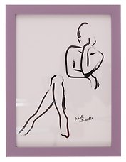 Фоторамка 13*18 "Силуэт" фиолетовое дерево