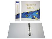 Альбом вертикальный 230х270мм, для Евро-монет, без листов