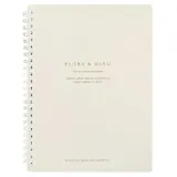 Тетрадь в клетку Be Smart, Flora, 80 листов, молочная