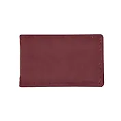 Визитница 20 карточек "Корсика" бордо