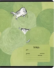 Тетрадь в линейку Феникс+, "Запутанная история", 12 листов, в ассортименте