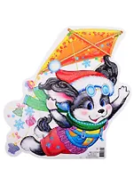 Плакат вырубной А4 "Собачка"