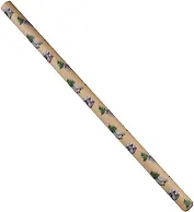 Бумага упаковочная 70*100см "Коньки и варежки с елками на крафте" крафт, НГ, инд.уп.