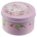 Шкатулка круглая Единорог You are unique (металл) (7,5см)