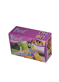 Конструктор для девочек Friend (396 дет.) (41031) (T5493) (3+) (коробка)