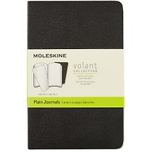 Записная книжка «Classic Pocket» А6, 40 листов, нелинованная, черная, 2 штуки, Moleskine