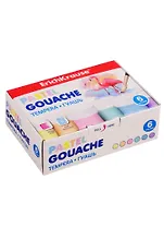 Краски гуашевые 06цв 20мл "Pastel" к/к., ERICH KRAUSE