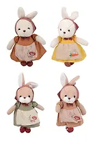 Мягкая игрушка Кролик в кружевном платье (25см) (12-20251028-53L)