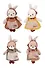 Мягкая игрушка Кролик в кружевном платье (25см) (12-20251028-53L) - 1