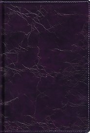Записная книжка А6 96л кл. "Classic" фиолетовая (текстура), иск.кожа, поролон, тонир.бумага, ляссе, Listoff
