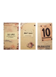 Записная книжка «Old Style» А6, 40 листов, сшивка, Haich