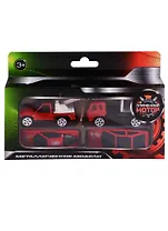 Набор машин металлических Спецтранспорт, 4шт 87665