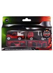 Набор машин металлических Спецтранспорт, 4шт 87665