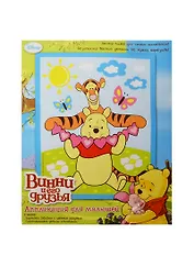 Аппликация Винни и Тигруля (23897) (29,5х24см) (+самокл. дет.) (Disney) (3+) (упаковка)