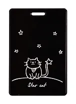 Чехол для карточек Кот и звезды Star Cat (глиттер) (ДГ2020-248)
