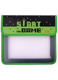 Папка для тетрадей «Start game» А5, на липучке, 1 отделение, Hatber