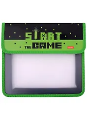 Папка для тетрадей А5 "Start game" 1 отд, липучка