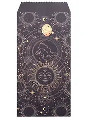 Конверт для денег "Sun and moon" 5шт/упак