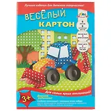 Набор цветного картона «Весёлый картон», 6 листов, А4