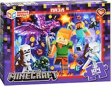 Пазл «По мотивам Minecraft» 104 элемента, My Game