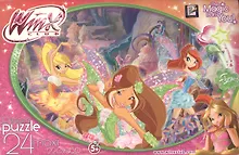 Пазл 24А Макси 12601 Винкс HARMONIX-Flora (220х330) (коробка)