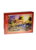 Пазл РЫЖИЙ КОТ 1000 эл. 68,5*48,5см. Сказочный пейзаж