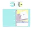 Тетрадь на кольцах в клетку Erich Krause, Pastel Mint, 80 листов - 1